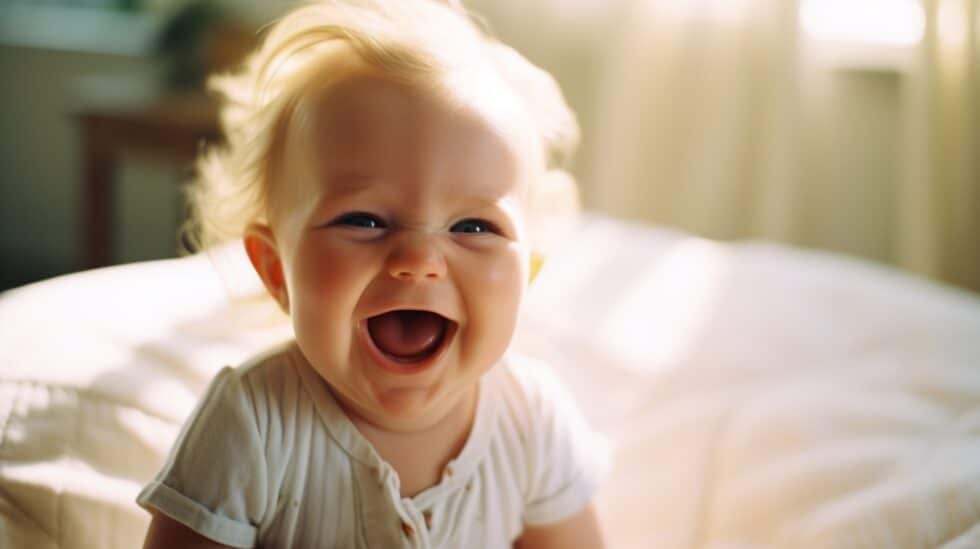 A Quel Âge Bébé Rigole Quand sont les premiers esclaffements d