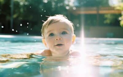 Âge bébé piscine : A quel âge peut-il se baigner ?
