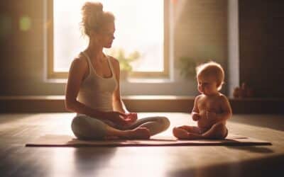 9 positions de Yoga que vous pouvez faire avec votre bébé