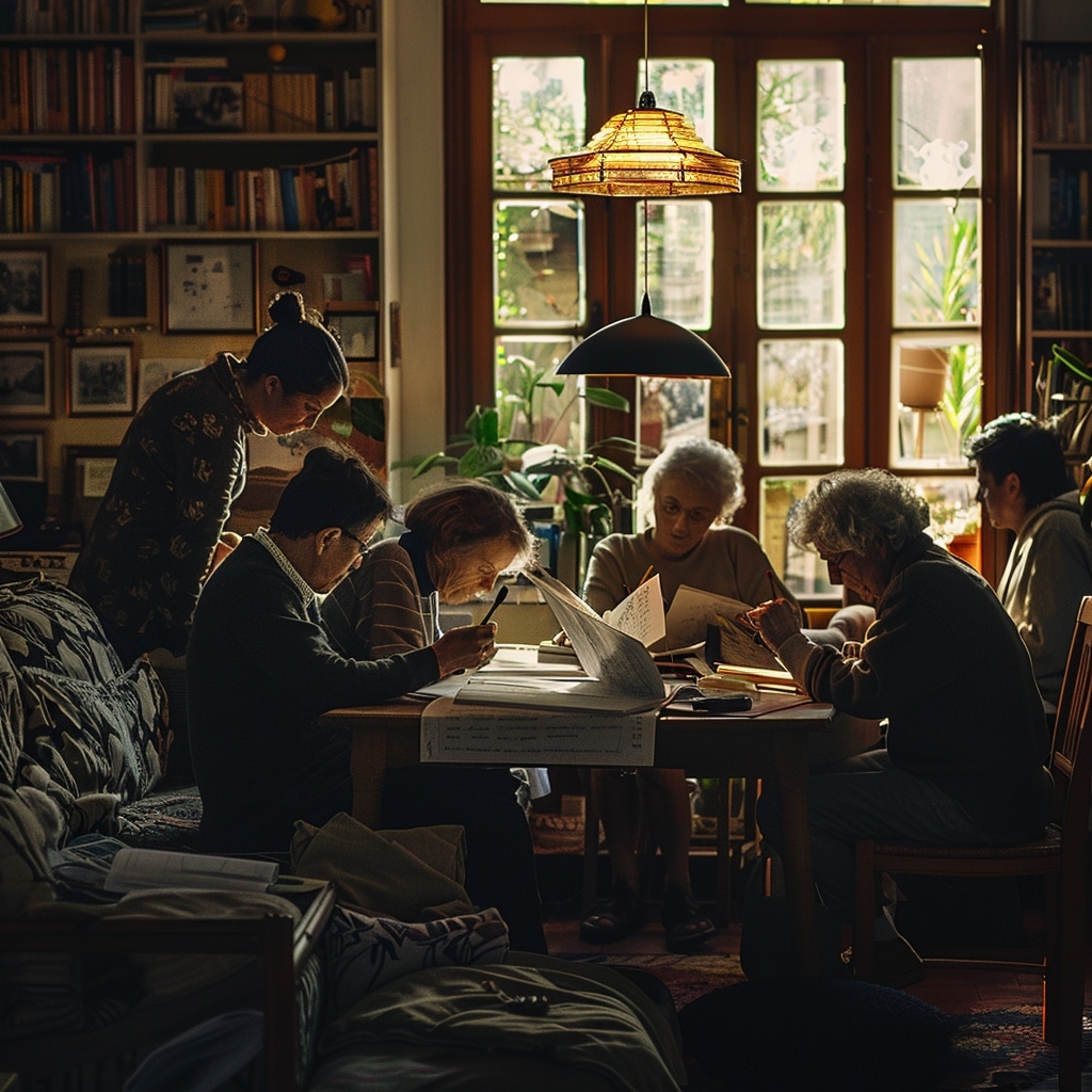 Atelier Créatif : Organisez une session de dessin thématique à la maison.