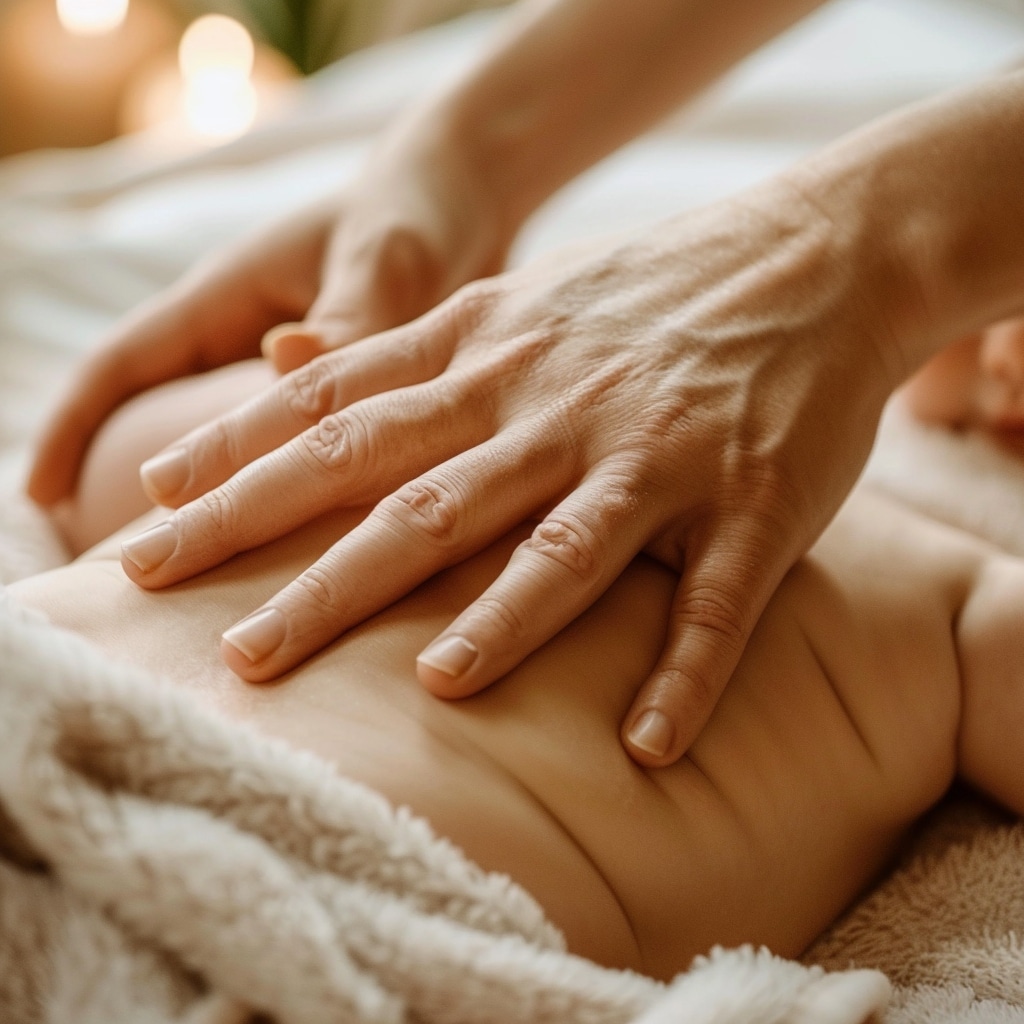 Les fondements du massage bébé