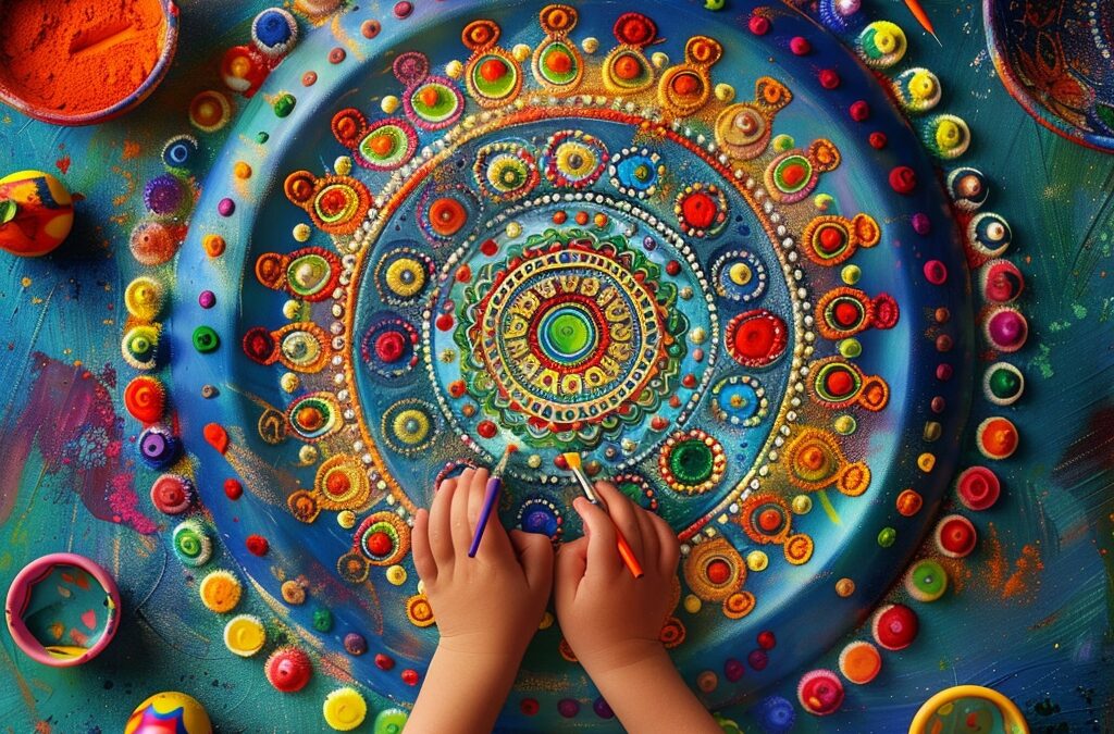 Mandala Enfants : Les Bienfaits du Mandala ( Concentration et Calme )