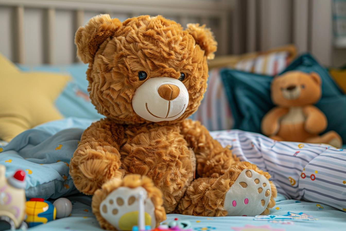 peluche d'éveil pour enfants