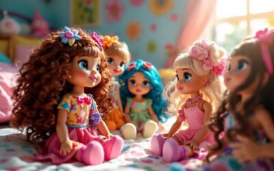 Apprendre en jouant : le rôle éducatif des poupées et accessoires